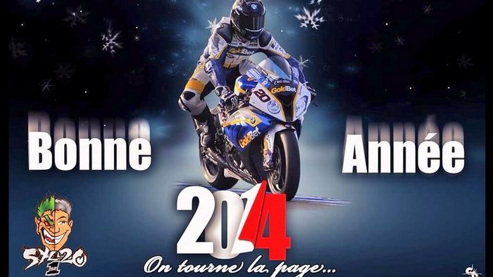 Μπορεί η φωτογραφία από το twitter του Barrier να εύχεται καλή χρονιά, όμως το 2014 εξελίσσεται άσχημα για τον Γάλλο.